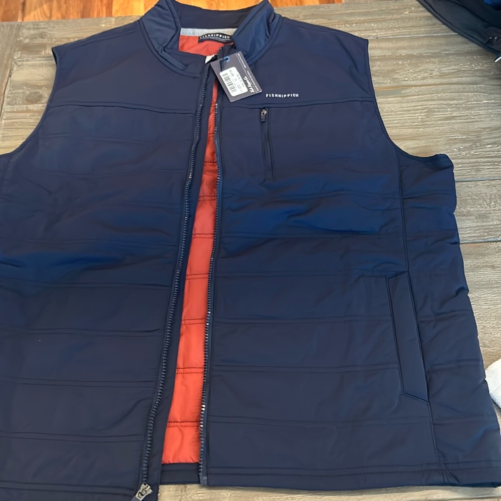 Fish Hippie Men’s XXL navy vest